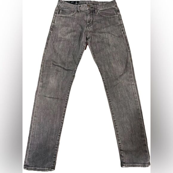 Armani Exchange Gray Wash Stretch Jeans 30x31 Straight Fit Modern Classic Men’s - Picture 3 of 12